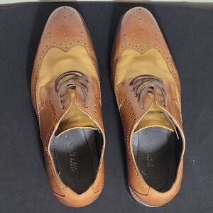 Stylish Brown Brogues for Men From Stacy Adams Size 10.5
